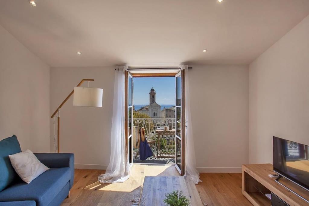 Pepites Bastiaises Piazza D'A Appartement Roof Top Vue Mer Bastia  Exterior foto