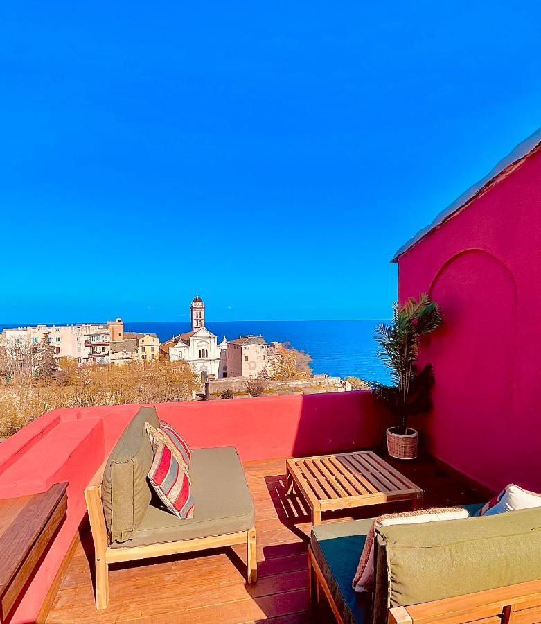 Pepites Bastiaises Piazza D'A Appartement Roof Top Vue Mer Bastia  Exterior foto